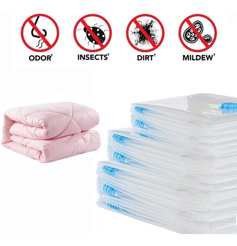 Compressed Vacuum Storage Bag for Clothes 90 X 130 cm 6