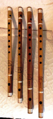 Bansuri O Flauta De Bambu De India Grave Sol # 0