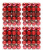 160 Christmas Tree Balls TKYGU Red 3 Designs 3cm 0