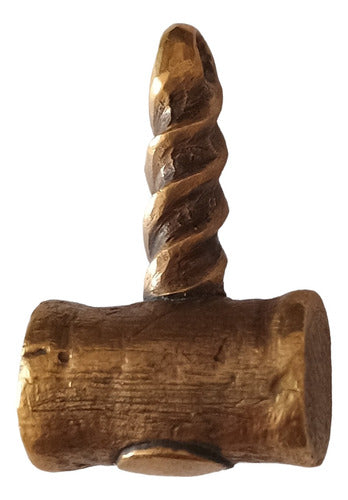 Bronze Lagertha's Thor Hammer Pendant (Vikings Series) 0