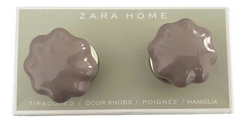 Zara Home Floral Knobs 0