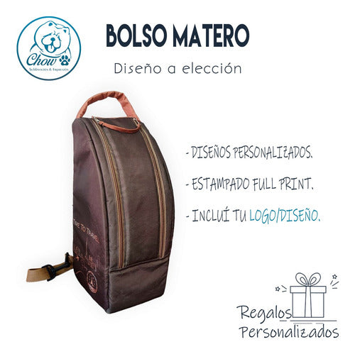 Chow Bolso Matero Porta Termo Personalizado 1