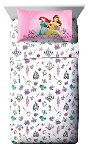 Jay Franco Princess Friendship Adventures Juego De Cama Dobl 2