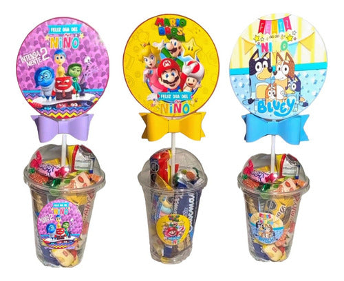 Golosineros Surprise Cups Pack of 15 Birthday Parties 5