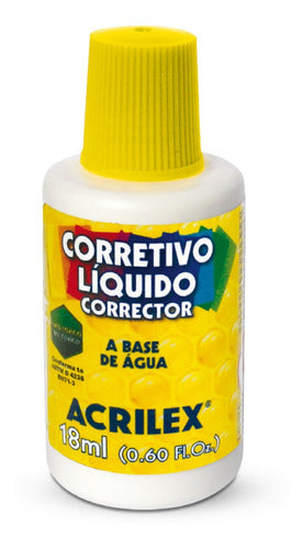 Corrector Acrilex Fluido - Mosca 1