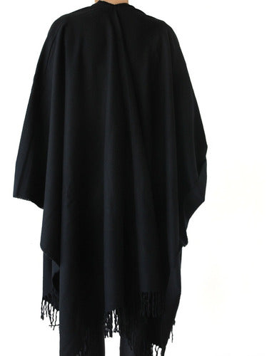 Warm and Stylish Ruana Poncho Shawl 2