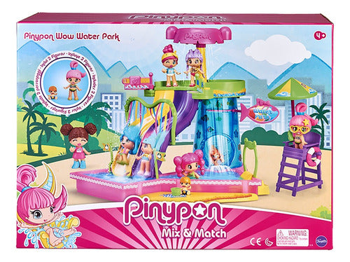 Famosa Pinypon Water Park with 2 Figures and Accessories 0