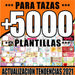 Kit Sublimación Completo Plantillas Tazas Remeras Almohadone 3