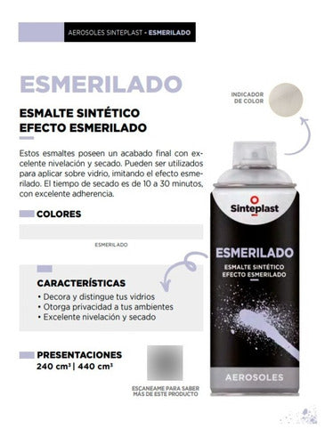 Brillospray Efecto Vidrio Esmerilado | 440cc 1