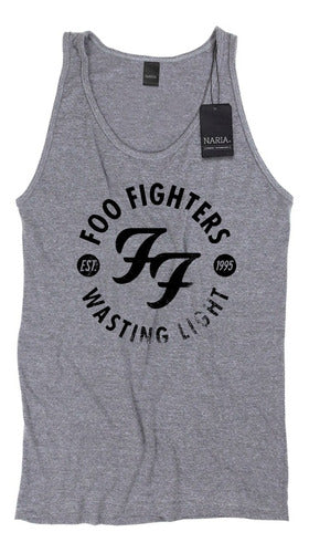 Foo Fighters Men's Tank Top Art Logo - Muff3 2