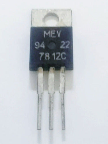 Regulador 7812 C 7812 (x4unid)  12v 1a To220 Mev 1