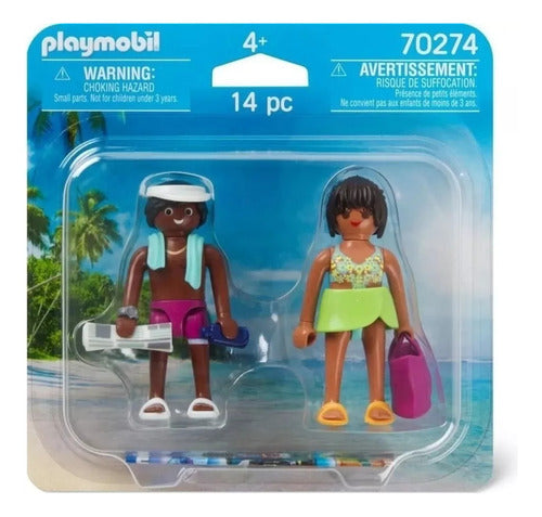 Playmobil Duo Pack Vacation Couple 70274 0