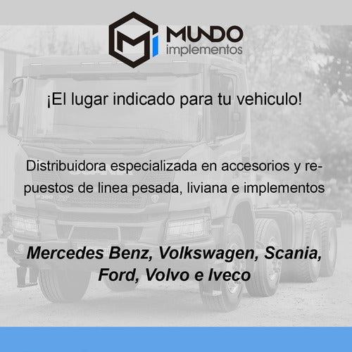 SP Accesorios Base Portavidrio Con Vidrio Superior VW Constellation C/des 2