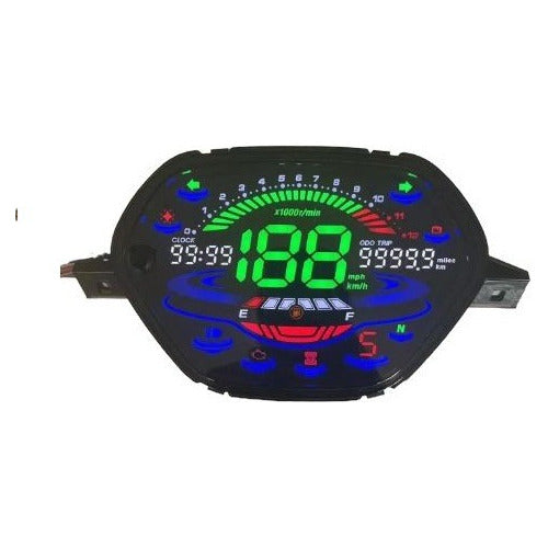 BikerHubUy Digital Dashboard for Honda Wave 110 2