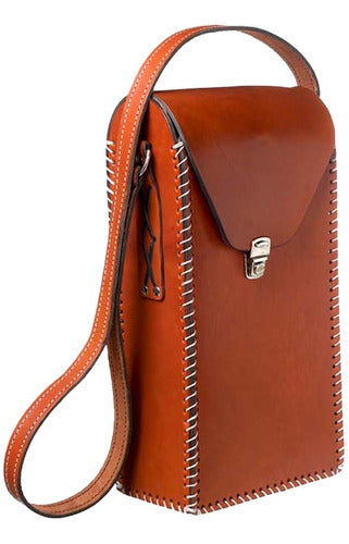 Estilo Austral Leather Cooler Bag - Portfolio Model for Thermos, Mate, and Yerbero 3