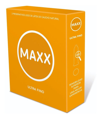 Maxx Ultra Thin Condoms X 12 Boxes X 3= 36 Units 0