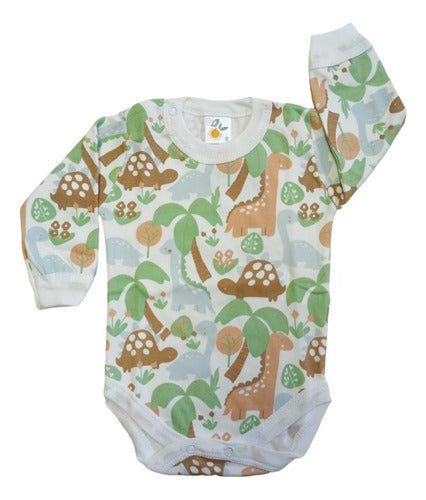 Naranjo Baby Long Sleeve Printed Bodysuit 0