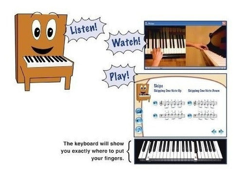 Emedia My Piano Starter Pack Para Niños Con Poster De Bonifi 1