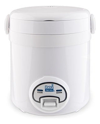 Aroma Housewares Mi 3-Cup (Cooked) (1.5-Cup Uncooked) Cool Touch Mini Rice Cooker 1