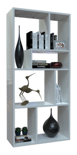 Modern Minimalist 4-Shelf Bookcase - 1.50 X 0.70 Meters 0