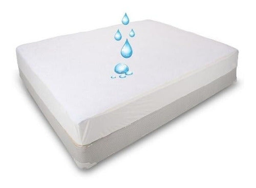 Dymmy Waterproof Mattress Cover Queen 200x180x33 PVC 3