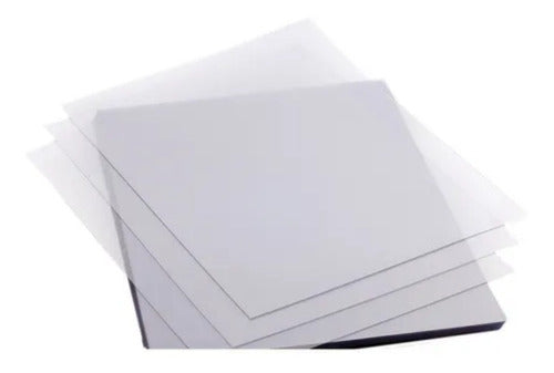 100 Clear Transparent Legal Size Binding Covers - Pack of Spiral Bound Covers 0
