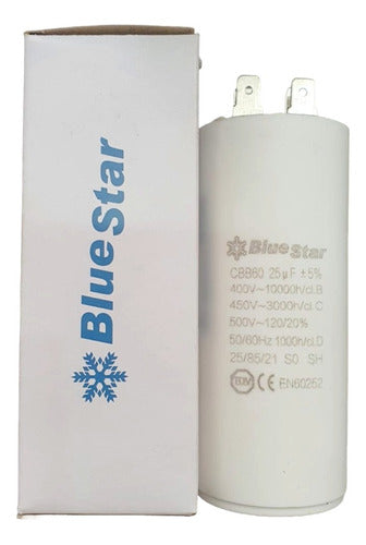 BlueStar Capacitor De Arranque 25 Mf 450v 0