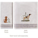 Skl Home Adirondack Dogs Toalla De Baño, Blanca 3