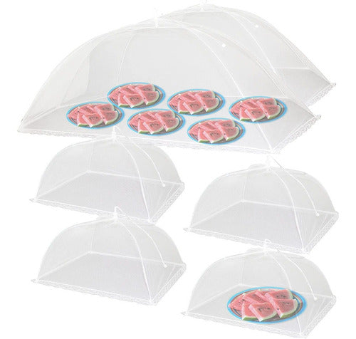 Simply Genius Mosquitero P/alimentos, Catering, Fiestas, Camping- 6 Pcs 0