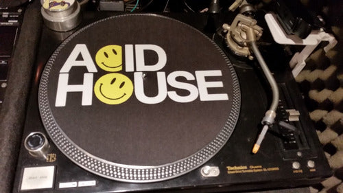 Acid House Paño Slipmat Latex Djproaudio 5