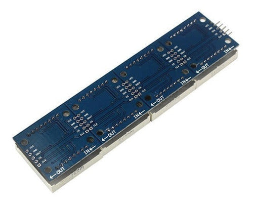 MAX7219 Microcontroller 4 in 1 Dot Matrix Display 3