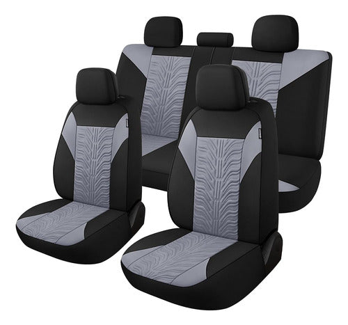 Fundas Para Asientos De Coche Caromop Juego Completo, Asient 0