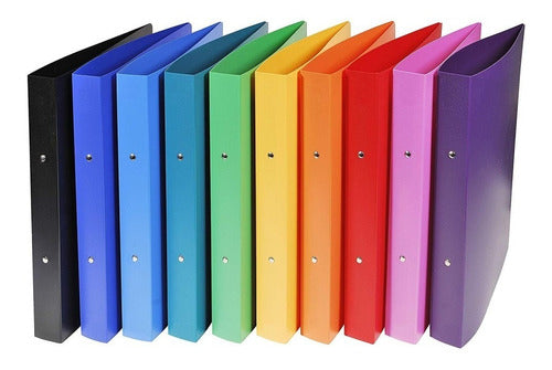 Generic A4 PVC Cover Folder 2x40mm Color Choice 1