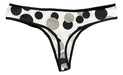 Nuevas Mujeres Pack of 12 Low Rise Printed Cotton Thongs 6