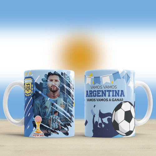 Sublismall Argentina Champion Mugs | Plastic Polymer | Wholesale X 20 4