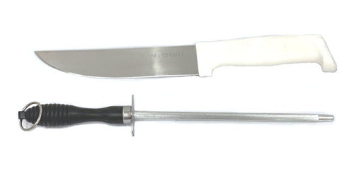 Eldorado IMEX Butcher Knife Kit 26cm + Sharpener 2