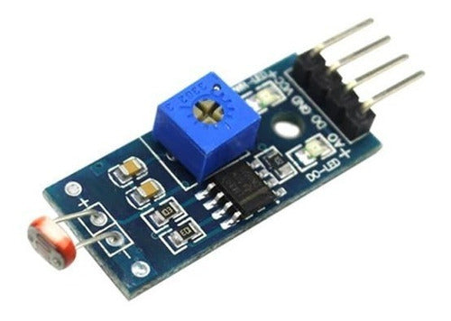 Módulo Arduino Sensor Luz Con Ldr Fotoresistor Educabot 0