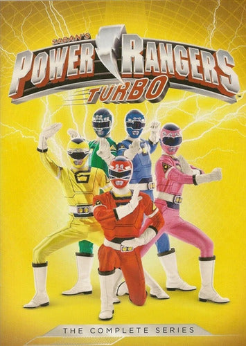 Série Power Rangers Turbo Completa 0