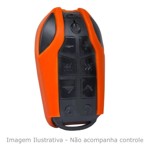 Capa Controle Longa Distancia Ajk Smart Control Laranja 3