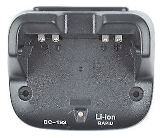 Bc-193 Li-ion Cargador Base Sin Alimentación Para Icom Ic-f3 4