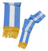 Argentinian Loyalty Promise Flag Band with Gold Fringes 0