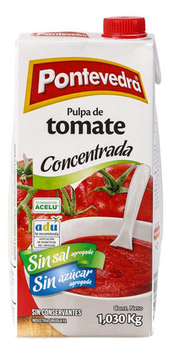 Pontevedra Concentrated Tomato Pulp S/salt 1030 Grs 0