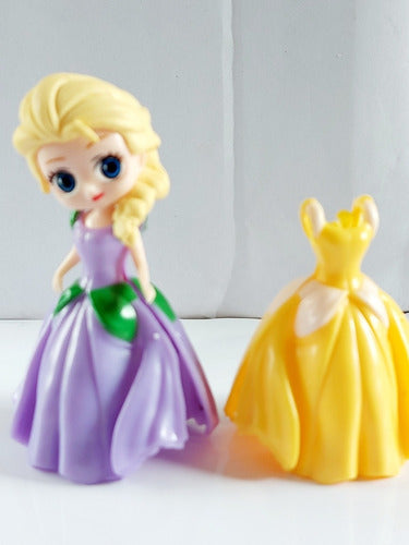 Princesa  Vestido Frozen Elsa Muñeca Juguete 2