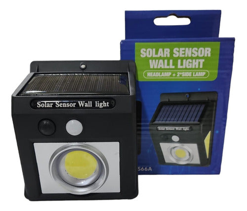 Calipha Digital Reflector Solar Luz Led Sensor Movimiento Patio 3 Funciones 1