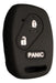 Kube Silicone Key Cover for Honda Fir-City-CRV-Civic Black 0