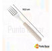 Set of 3 18cm Stainless Steel Table Forks with Plastic Handle by Carol Mango 2