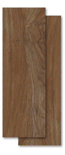 Loysa Ceramic Floor Wall Tile 20x60 Dark Wood Look 0