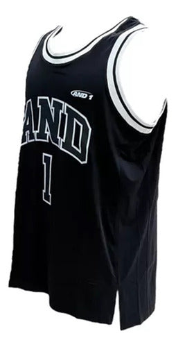 AND1 Men's Lightweight Basketball Jersey 1