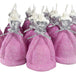 Set of 15 Handcrafted Glitter Finish Dress Candles for 15-Year-Old Ceremony 1