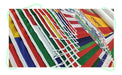 Rapi Arte 14 Country Flags 120 X 70 Cm Official Designs with Reinforcement and Ropes 0